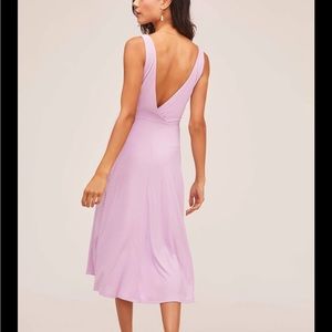 ASTR the label lilac faith midi dress size Large